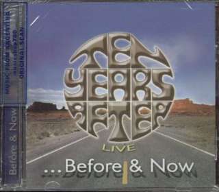 TEN YEARS AFTERS, BEFORE & NOW LIVE. RECORDED LIVE EUROPEAN TOUR 