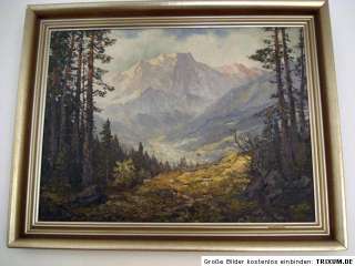 Gemälde Landschaft Original Künstler Adolf Wegener  