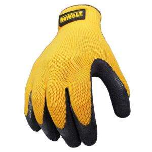 DEWALT Textured Rubber Coated Gripper Glove   Large DPG70XL at The 