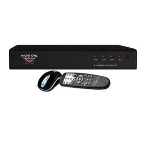Night Owl NONB 8DVR500 Network DVR Security System   8 Channels, H.264 
