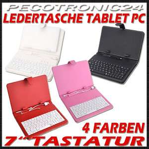 Tastatur Tasche+Keyboard / 7 Tablet PC (7 Zoll) USB  