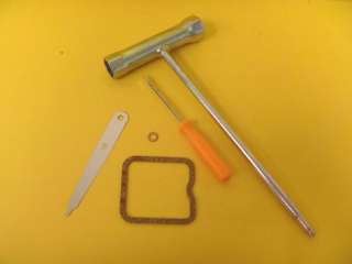 STIHL 4 mix Wrench & Valve Adjustment Set screwdriver gasket feeler 