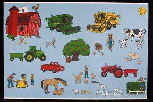Farm Friends Felt Flannel Board Set 50+pcs & KIDS  