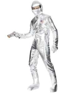Smiffys Spaceman Astronaut Halloween Costume Adult  