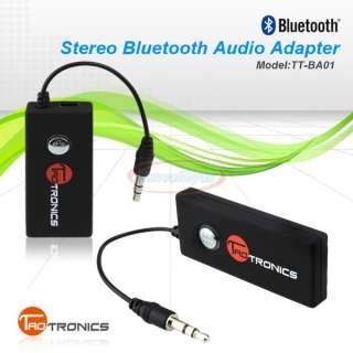   Bluetooth Audio Adapter 3.5mm A2DP for iPod PC Computer TV  