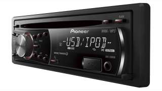 Pioneer DEH 2200UB car audio stereo AM FM USB CD MP3 WMA IPOD AUX ZUNE 