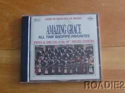   THE 48th HIGHLANDERS Amazing Grace 1989 Bagpipe Favorites CD  