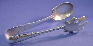 LOUIS XV WHITING STERLING ICE TONGS  