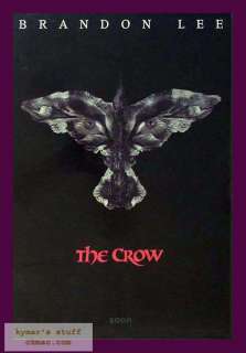 CROW Advance Original 1sheet Movie Poster  
