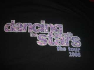 Dancing With The Stars DWTS Kim Kardashian 2008 T Shirt Upstaging Crew 