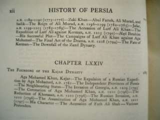 1921 PERSIA HISTORY Sykes v2 Iran Persian Turkey Russia  