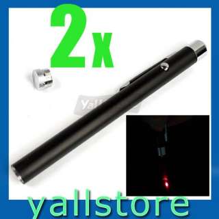 2x New Laser Pointer Pen 5mW 650nm Red Laser for Presentations  