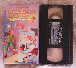 Disneys Sing Along Songs   Peter Pan You Can Fly (VHS, 1993 