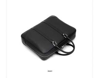 Mens PU Leather Briefcase Bag M034 Black Gray Beige Brown  