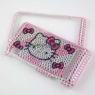 Bling Crystal Hello Kitty case Motorola Droid 2 A955 #3  