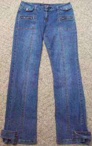 RVT Zipper Fly Stretch Blue Jeans Size 9 10 By4ShipFREE  
