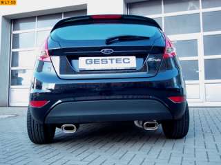 GESTEC Sportauspuff 135 x 80 mm re li Ford Fiesta MK7  