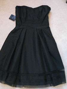 NEW White House Black Market Dress Strapless Lined $168 Feel Beautiful 