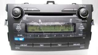 09 10 Toyota Corolla MP3 CD Player Satelite Ready Radio A518A1 OEM 