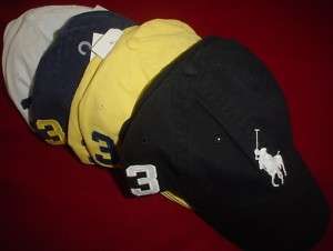 Ralph Lauren Baseball Golf Cap Hat Big Pony Upick Color  
