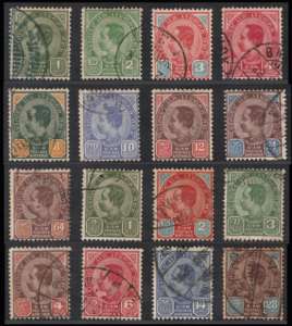 1899 Third Issue King Rama V/ Thailand Used Stamps Set  