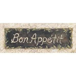  Bon Appetit Finest LAMINATED Print Kate McRostie 10x4 