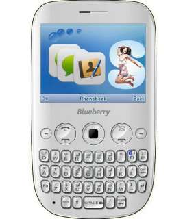 New Spice QT64 Blueberry Aura Qwerty Dual Sim GSM+GSM Mobile Phone S 