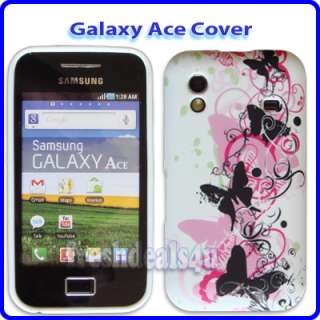Silicone Butterfly Cover For Samsung Galaxy Ace S5830  