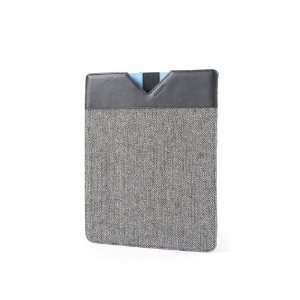  Pad Cover Black/blue Designed for Ipad Wool & Leather 