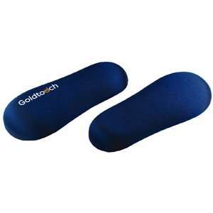  Goldtouch Blue Gel Filled Palm Supports by Ergoguys: Office Products