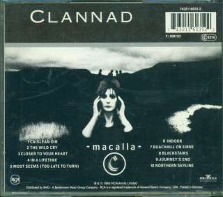 CLANNAD/BONO/U2   MACALLA (1985) CD QUASI PERFETTO  