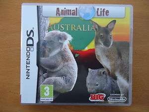 nintendo ds game ANIMAL LIFE AUSTRALIA **complete**  