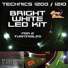 TECHNICS 1200 1210 BRIGHT WHITE LED KITS X 2 ( FOR 2 TURNTABLES )