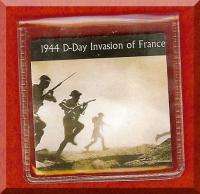 Cavalcade Of History Coin 1944 D Day Normandy Invasion  