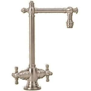 Waterstone 1850 AC Antique Copper Towson Double Handle Bar Faucet with 