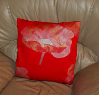   Fujiwo Ishimoto design Marimekko Red Hurmio Pillow Case cover  