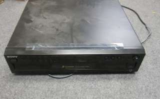 SONY 5 CD CHANGER COMPACT DISC PLAY4ER CDP CE375  