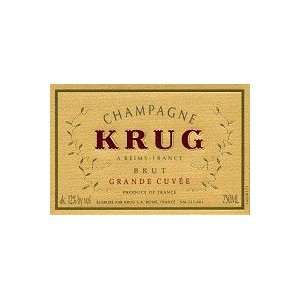 Krug Champagne Grand Cuvee Brut 1.50L Grocery & Gourmet 