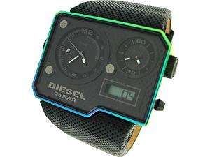    Diesel Digital And Analog Leather 50M Mens Watch DZ7158