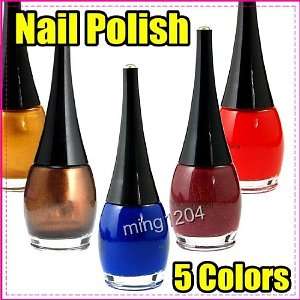  5 Colors Nail Art Nail Polish Uv Gel Acrylic Shiny 269 