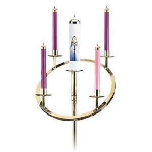    Traditional American Angled Head Advent Wreath