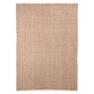 Hand Woven Wool Knit Rug   MultiColor