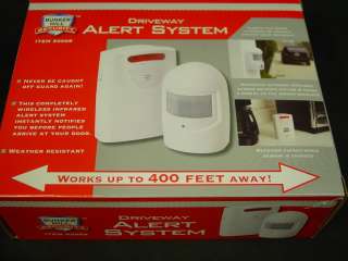 Battery Operated Wireless Driveway Alarm Alert Security System Bunker 
