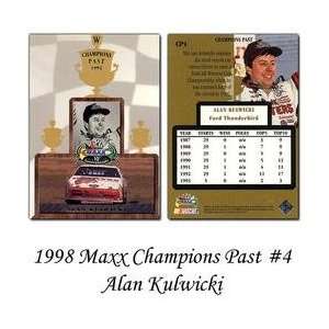   Maxx Champions Past #4 Alan Kulwicki Premium Card