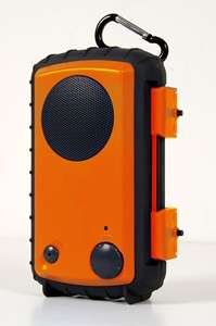 Portable Amplified Speaker and Case for iPod  Player Waterproof 