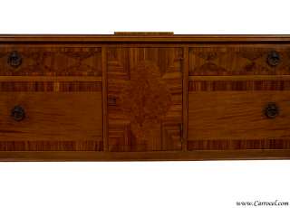 Antique American Hepplewhite Rosewood & Mahogany Dining Sideboard 