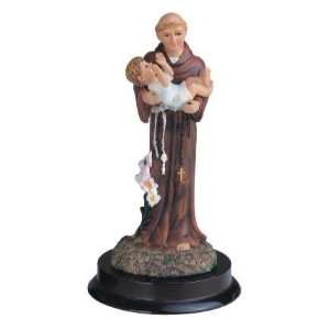  5 Inch Saint Anthony Holy Figurine Religious Decoration Statue 