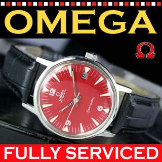   Vintage OMEGA Seamaster Automatic Quick Date Steel Mens Watch Antique