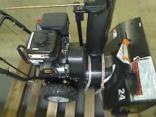 Sno Tek 24 in. Two Stage Electric Start Gas Snow Blower  