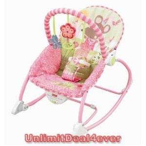FISHER PRICE Infant To Toddler Rocker Cradle Swing Princess Mouse 